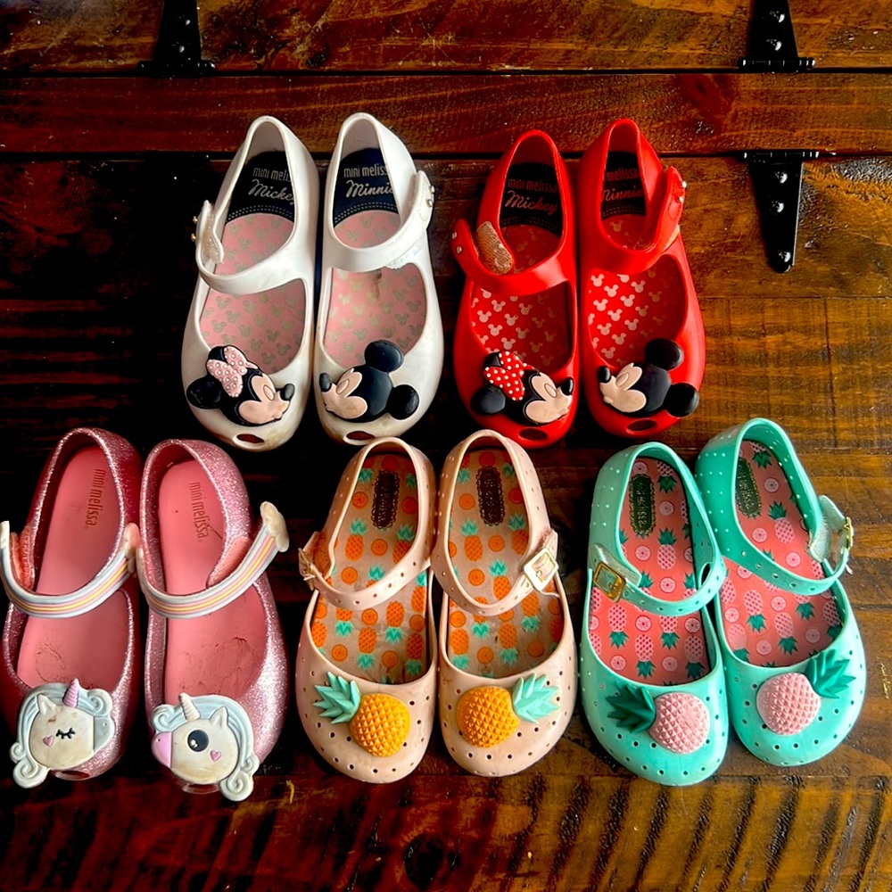 Mini Melissa Girls bundle shoes